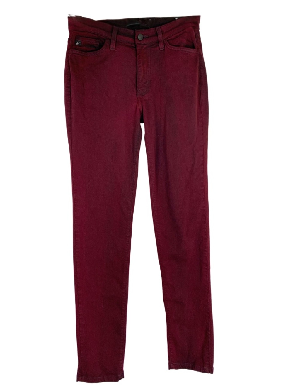KanCan Deep Wine Skinny Jeans Women's 28 Y2K Minimalist